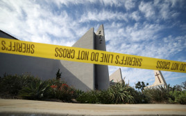 הכנסייה בקליפורניה שבה התבצע הירי  (צילום: רויטרס)