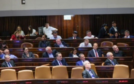 חברי הכנסת של הליכוד במליאת הכנסת (צילום: נועם מושקוביץ, דוברות הכנסת)