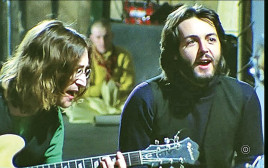 פול מקרטני, ג'ון לנון (צילום: מתוך הסרט "Get Back")