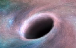 חור שחור, אילוסטרציה (צילום: NASA)