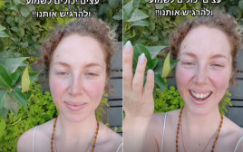 הישראלית נילי שטיבלמן עוררה מחלוקת ברשת (צילום: צילום מסך טיקטוק)
