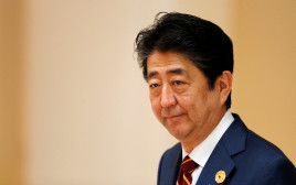 ראש ממשלת יפן לשעבר, שינזו אבה (צילום: רויטרס)