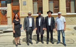 פגישת נציגי הקהילה היהודית במולדובה ומשרד החוץ (צילום: הקהילה היהודית במולדובה)