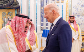 נשיא ארצות הברית ג'ו ביידן ומלך סעודיה סלמאן בן עבדולעזיז  (צילום: רויטרס)