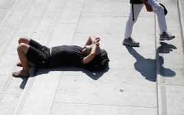 גל חום קיצוני (צילום: רויטרס)