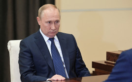 ולדימיר פוטין (צילום: Sputnik/Pavel Byrkin/Kremlin via REUTERS)