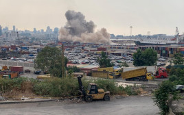 פיצוץ בלבנון (צילום: REUTERS/Ahmad Al Kerdi)