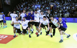 נבחרת ישראל נוער כדוריד (צילום: אתר רשמי, הדר ואן קולא, איגוד הכדוריד)