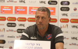 ניר קלינגר, מאמן הפועל חיפה (צילום: שלומי גבאי)