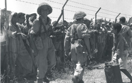 שבויים ערבים ברמלה במלחמת השחרור (צילום: דוד אלדן- לע"מ)