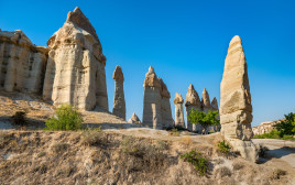 פסלי פאלוס שנחצבו  (צילום: אינג'אימג')