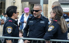 כוחות משטרה בירושלים (צילום: דוברות המשטרה)