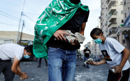 עימותים ביהודה ושומרון (צילום: REUTERS/Ammar Awad)