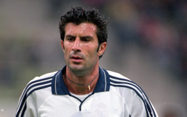 שחקן ריאל מדריד בשנת 2000, לואיס פיגו (צילום: GettyImages)