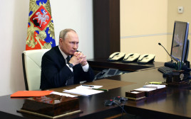 נשיא רוסיה ולדימיר פוטין  (צילום: Sputnik/Sergey Ilyin/Kremlin via REUTERS)
