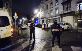 משטרת בלגיה (צילום:  REUTERS/Stringer)