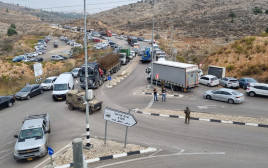 זירת הפיגוע (צילום: ישראל TPS)