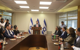 ישיבת סיעת הציונות הדתית (צילום: ישראל TPS)