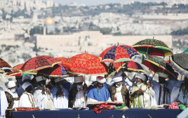 חגיגות הסיגד בירושלים (צילום: ארכיון פלאש 90)