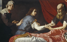 יצחק מברך את יעקב, ציור: חוסה דה ריברה (1637) (צילום: נחלת הכלל)