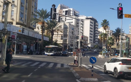 צומת ביאליק-קריניצי-ארלוזורוב (צילום: משה כהן)