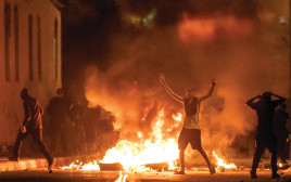 מהומות ברמלה במבצע שומר חומות (צילום: יוסי אלוני)