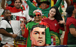 אוהדי נבחרת פורטוגל במונדיאל 2022 (צילום: REUTERS/Dylan Martinez)