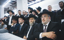 סיעת דגל התורה (צילום: אריה לייב אברמס)