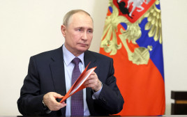 נשיא רוסיה ולדימיר פוטין  (צילום: Sputnik Mikhail Metzel Pool via)