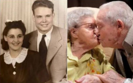 היו נשואים 79 שנים ומתו יחד בגיל 100 (צילום: מתוך פייסבוק)