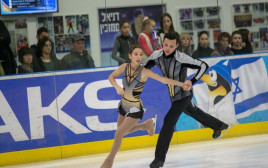 אליפות ישראל בהחלקה על הקרח חולון (צילום: ניר קידר)