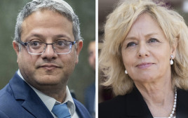 גלי מיארה, איתמר בן גביר (צילום: יונתן זינדל פלאש 90)