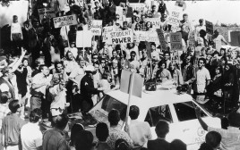 מחאת הסטודנטים 1968 שיקאגו  (צילום: Hulton Archive.GettyImages)