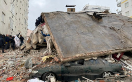 טורקיה רעדה- מאות הרוגים ברעידת אדמה עוצמתית בטורקיה. בינואר 2023 (צילום: רויטרס)