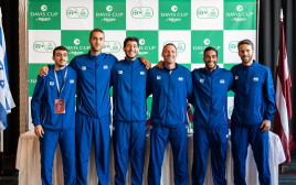 נבחרת הדייויס של ישראל (צילום: אתר רשמי, איגוד הטניס)