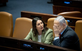 בנימין נתניהו, מירי רגב (צילום: יונתן זינדל, פלאש 90)