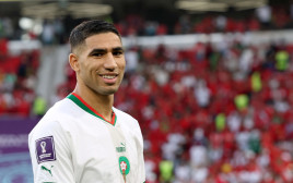 חכימי ונבחרת מרוקו מקווים לעשות היסטוריה (צילום: אימג'בנק  GettyImages, FADEL SENNA)