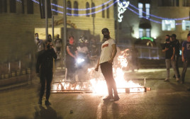 התפרעות בירושלים בשומר החומות, צילום יונתן זינדל, פלאש 90, F210509YS89 (צילום: יונתן זינדל פלאש 90)