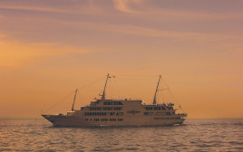 אוניה בלב ים (צילום: אינגאימג')