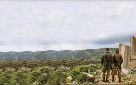 גבול לבנון (צילום: דוד כהן, פלאש 90)