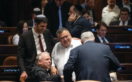 דוד ביטן, שלמה קרעי, דוד אמסלם (צילום: יונתן זינדל, פלאש 90)