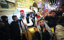חגיגות רמדאן בירושלים (צילום: ג'מאל עוואד, פלאש 90)