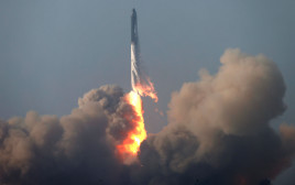 רגע שיגור ה-Starship (צילום: REUTERS/Joe Skipper)