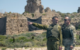 מייקל קורילה, הרצי הלוי (צילום: דובר צה"ל)