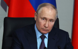 ולדימיר פוטין (צילום: Sputnik/Mikhail Klimentyev/Kremlin via REUTERS)