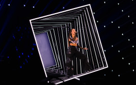 נועה קירל, חזרה ראשונה להופעה באירוויזיון 2023 (צילום: Chloe Hashemi / EBU)