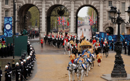 טקס ההכתרה של המלך צ'ארלס השלישי בבריטניה (צילום: REUTERS/Piroschka van de Wouw/Pool)