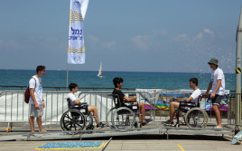 אירוע 'להרגיש נגישות 2023' בנמל תל אביב (צילום: גיא טייב)