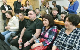 זדורוב בבית המשפט בעת ההכרעה   (צילום: ראובן קסטרו)