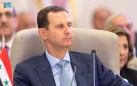 נשיא סוריה בשאר אסד (צילום:  Saudi Press Agency/Handout via REUTERS)